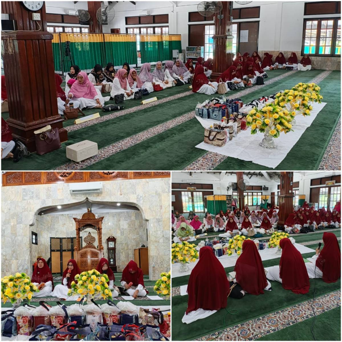 Ibu-Ibu Majelis Taklim Masjid Besar Al Azhar Peringati Maulid Nabi Muhammad SAW 1448 H