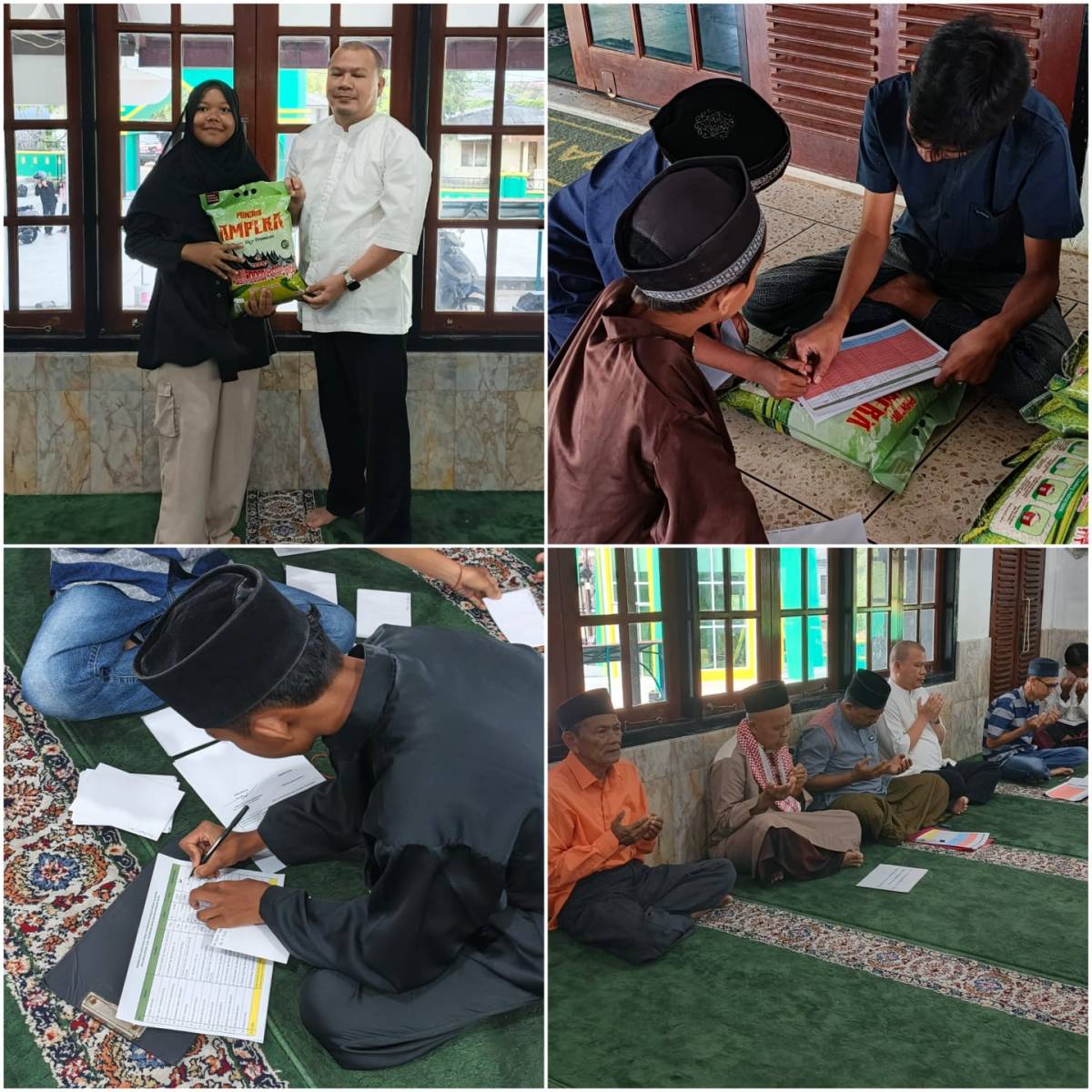 Peduli Sesama, Donatur Kembali Salurkan Santunan Bulanan Anak Yatim di Masjid Besar Al Azhar